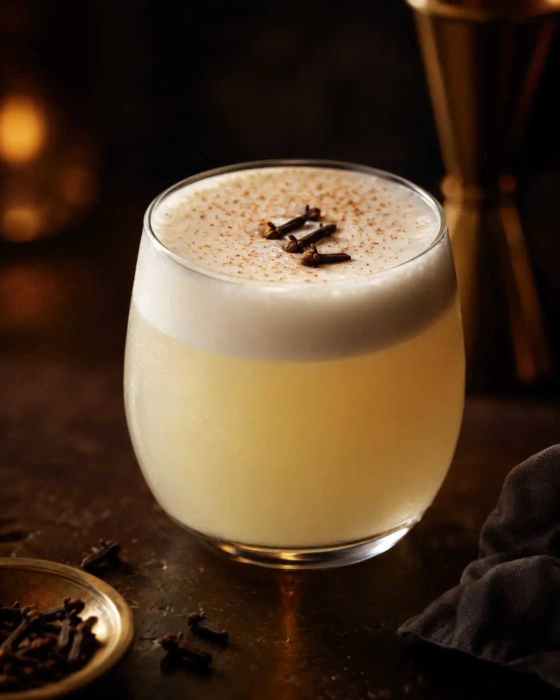 Pisco Sour de canela