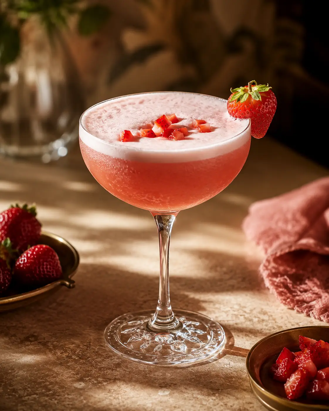 Pisco Sour de frutilla
