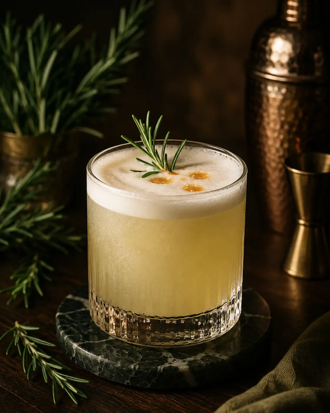 Pisco Sour de miel
