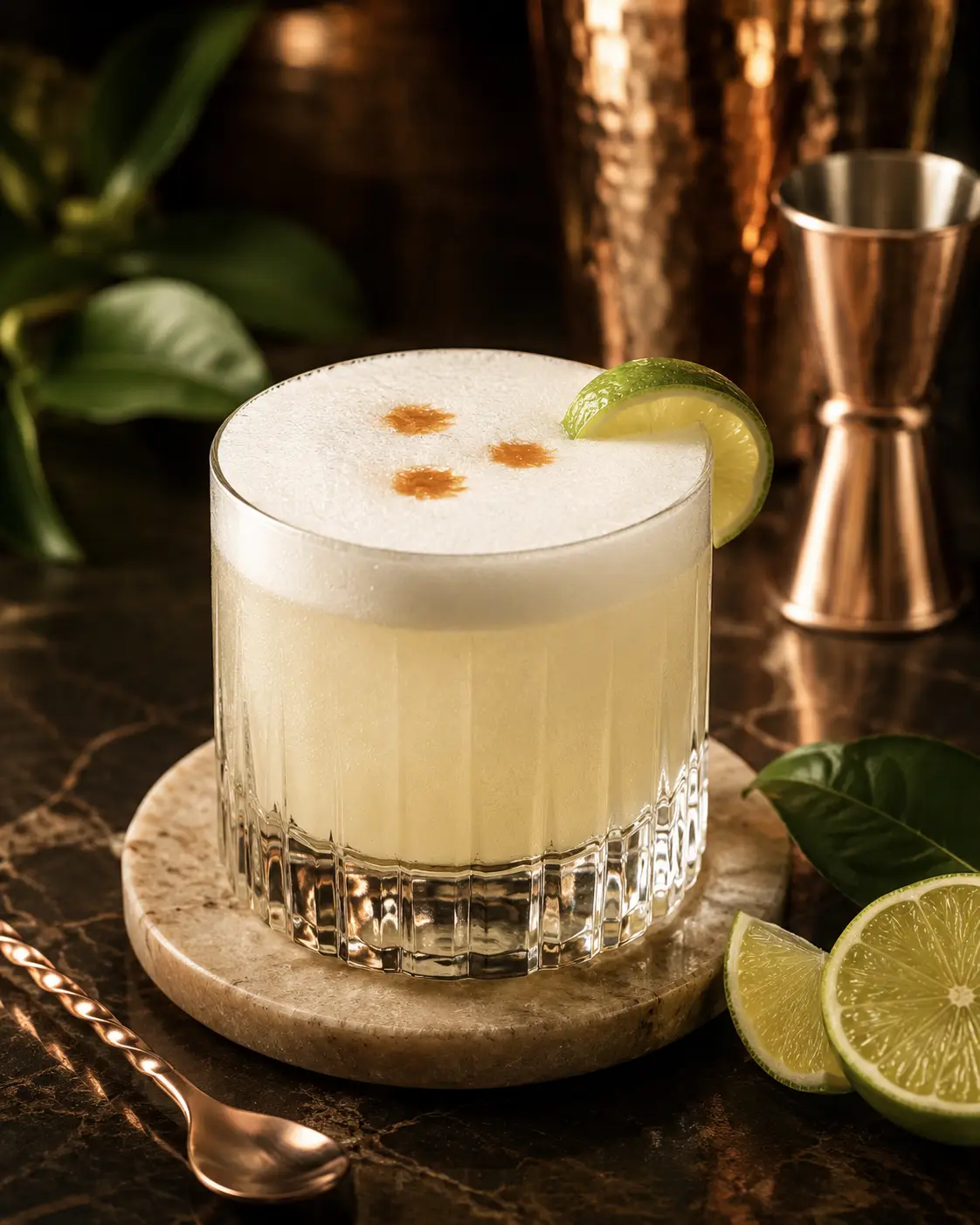 Pisco Sour de vainilla