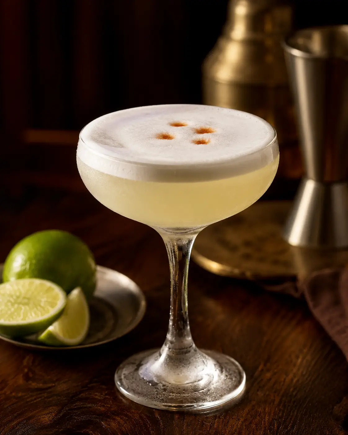 Pisco Sour vegano clásico